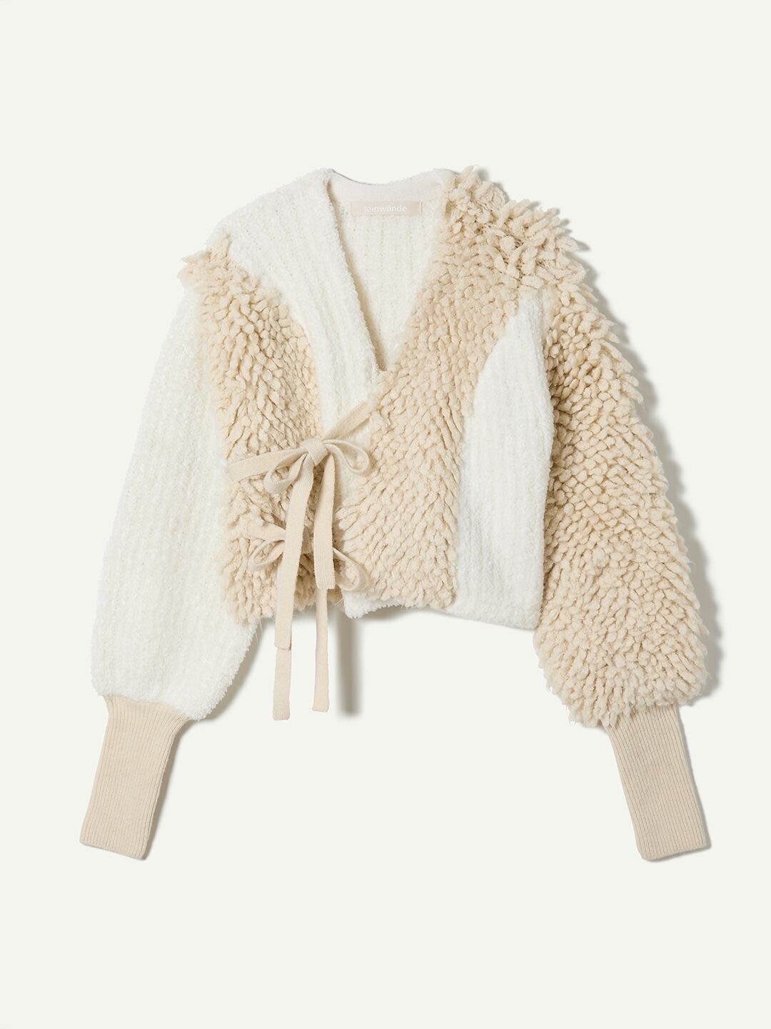 leinwände Loop Combination Cardigan