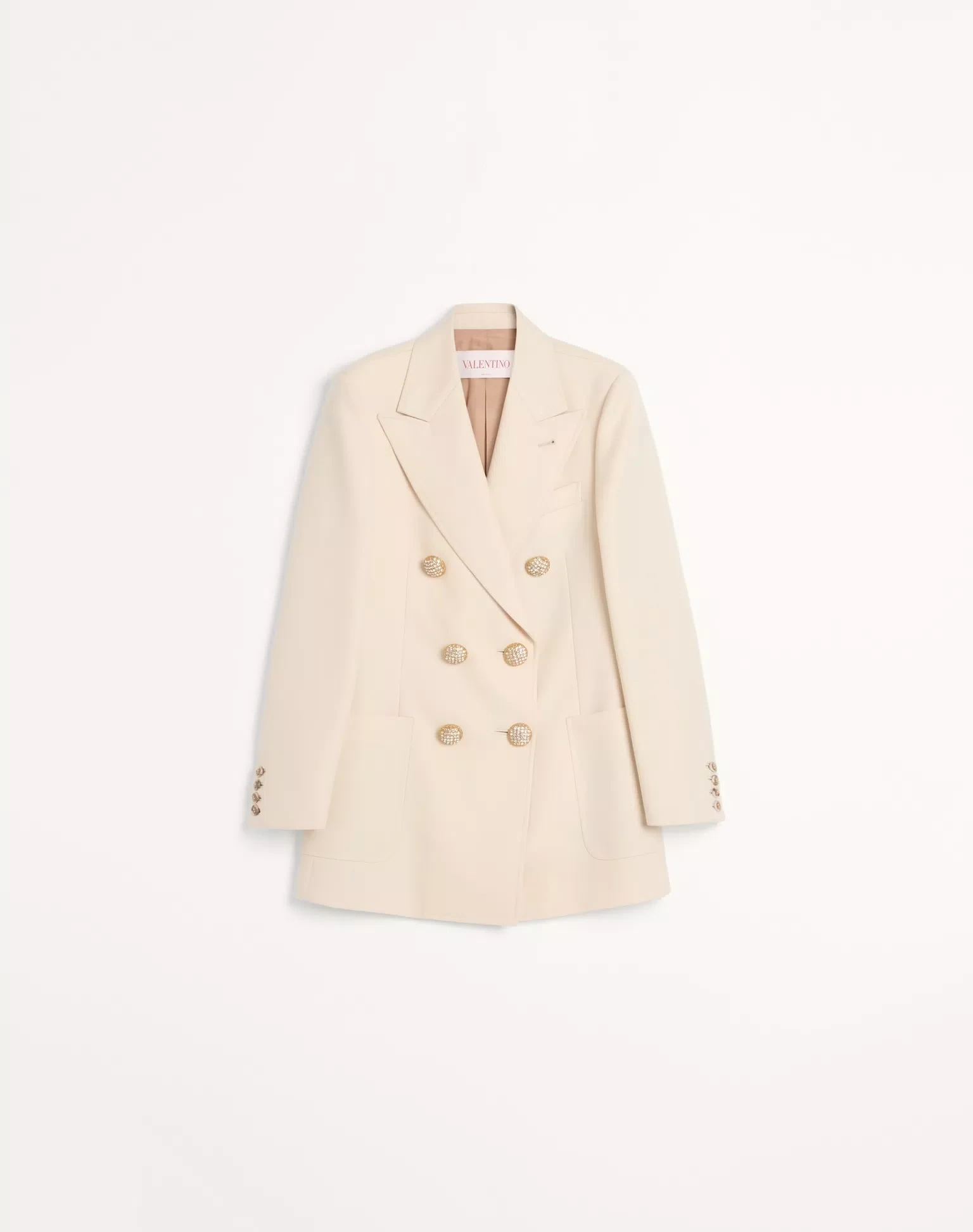 VALENTINO ダイアゴナル ドライウール ブレザー