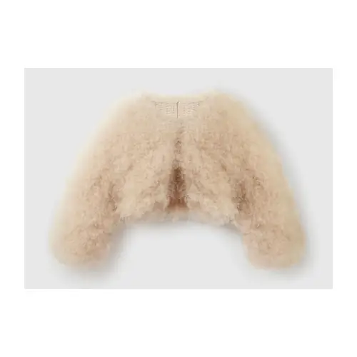 Stella McCartney フラッフィー ピーカブー ロングスリーブ カーディガン