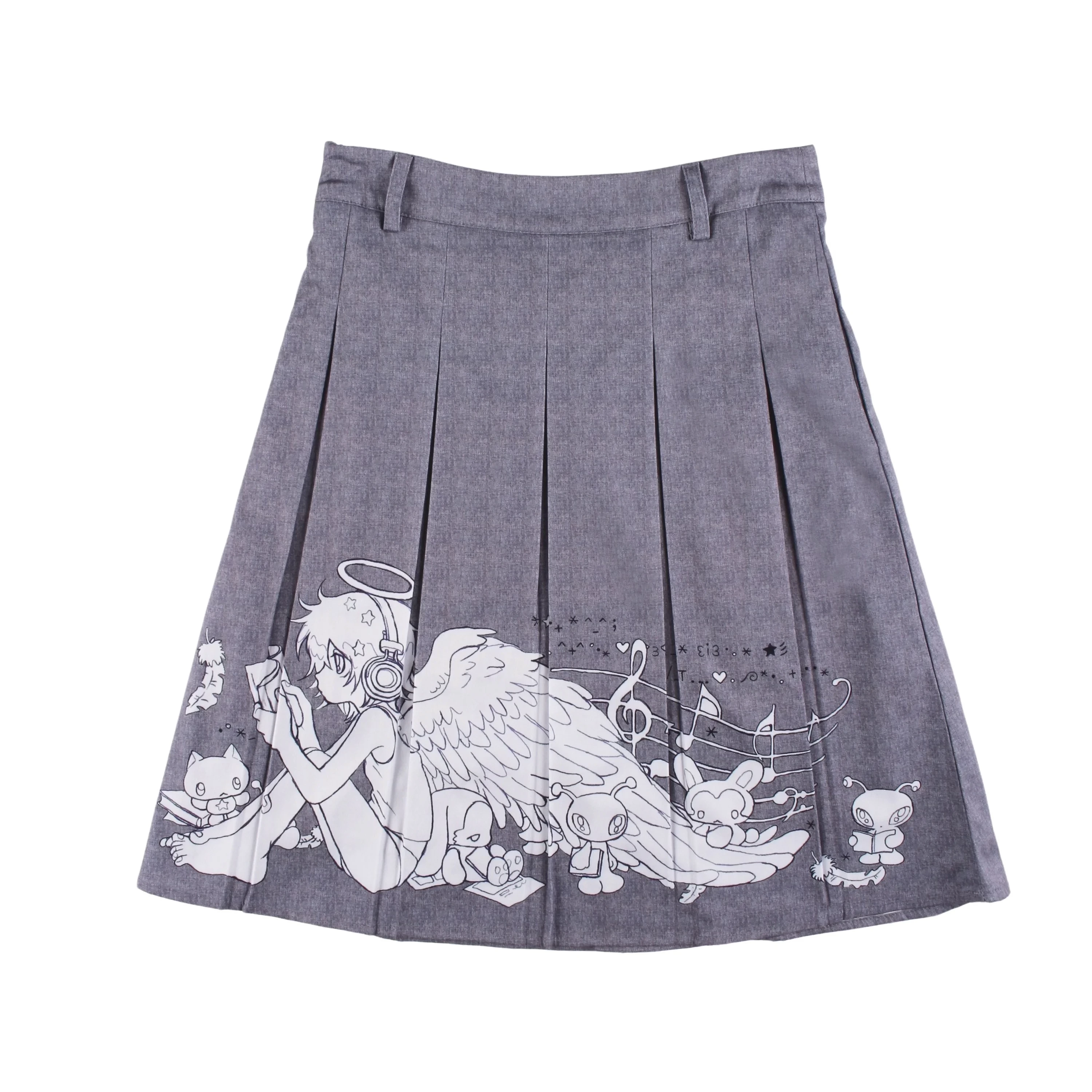 Yumin Ha Angel Pleated Skirt