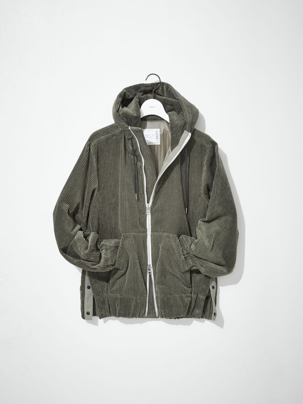 sacai Corduroy Hoodie