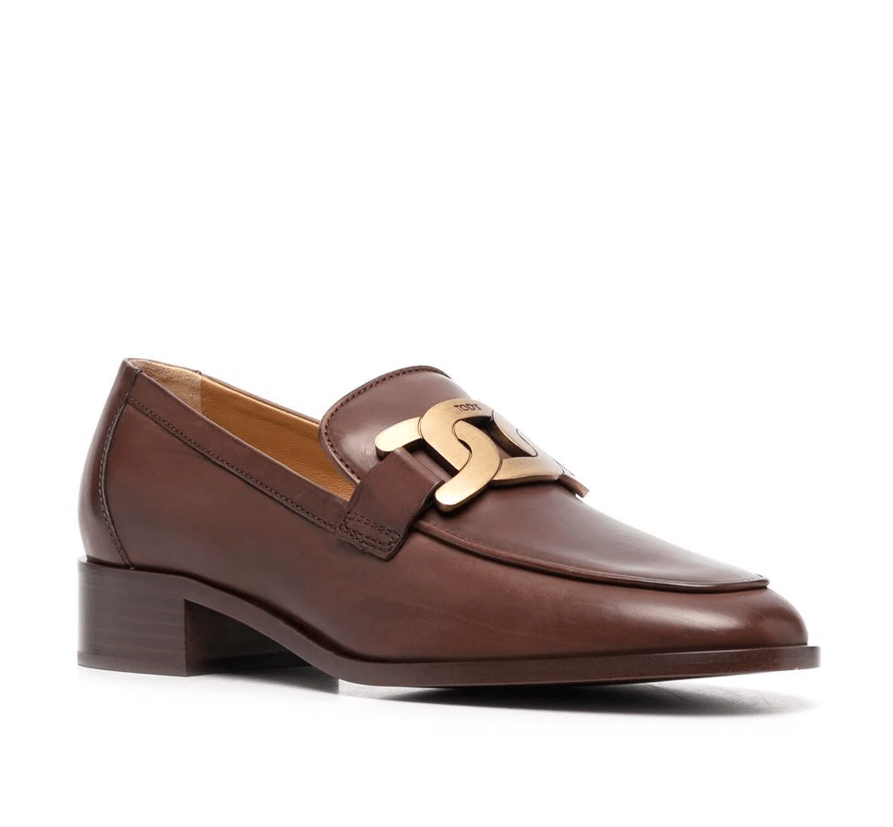 Tod's チェーントリム ローファー