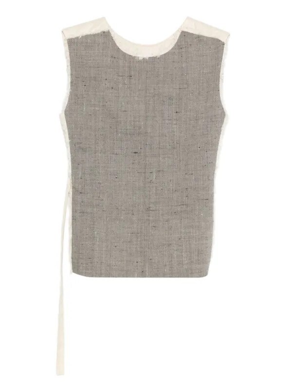 TELA panelled vest
