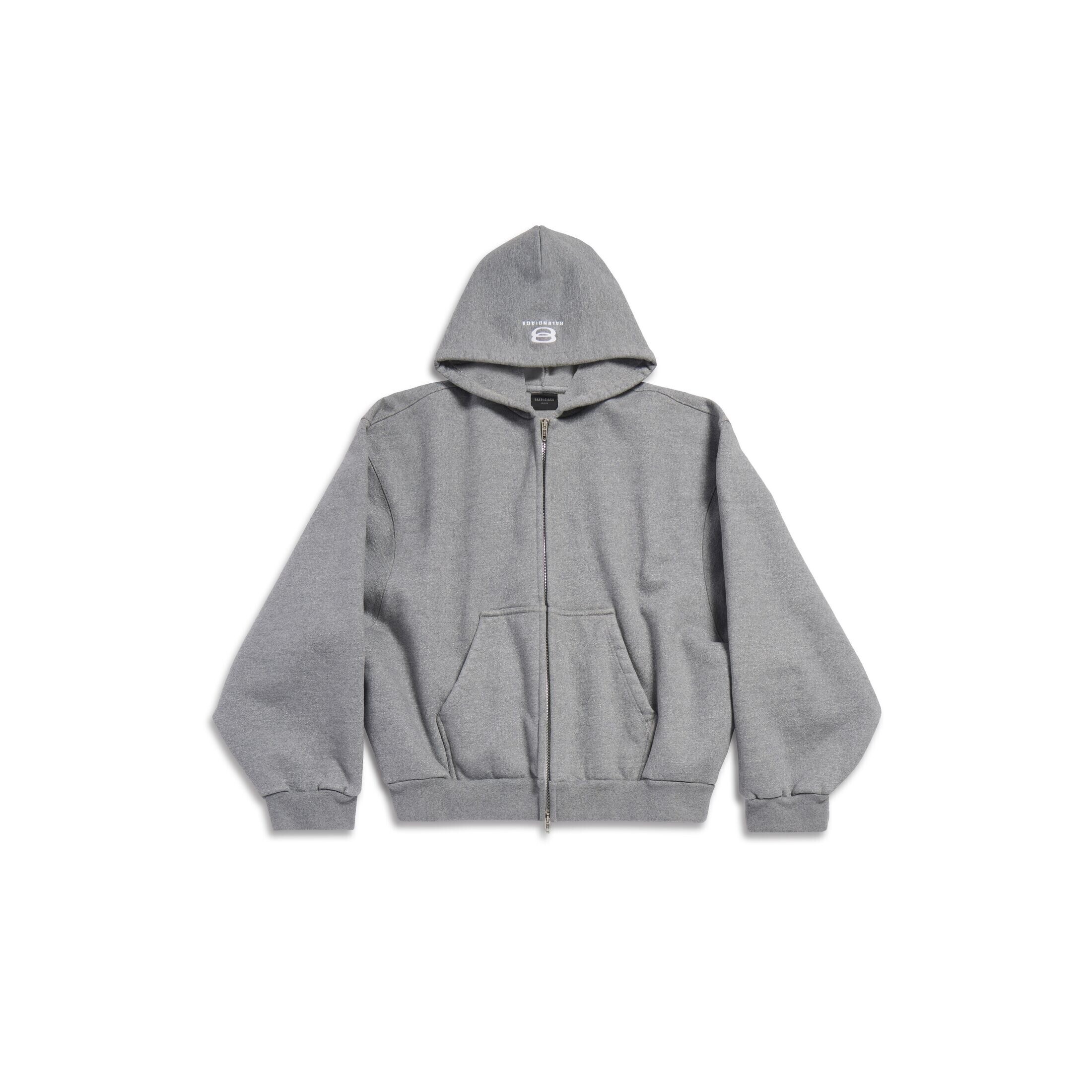 Balenciaga UNITY SPORTS ICON BOXY ジップアップ フーディ ラージフィット