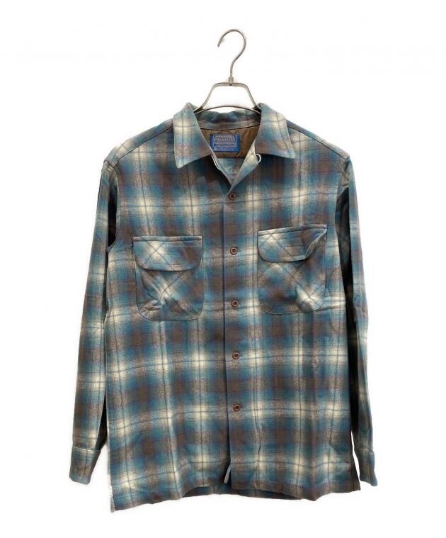 PENDLETON 70-80S開襟オンブレチェックボードシャツ