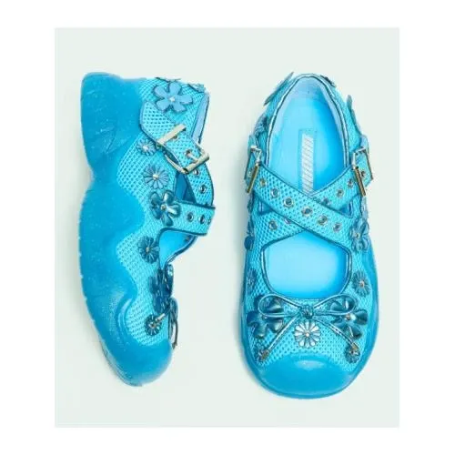 WOOMII  ANYA BLUE FLOWERS