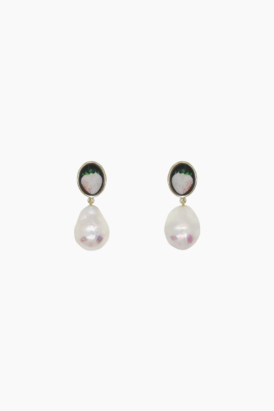 Sandy Liang CAMEO EARRINGS