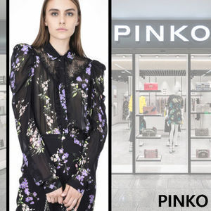 PINKO ジョーゼットシャツ
