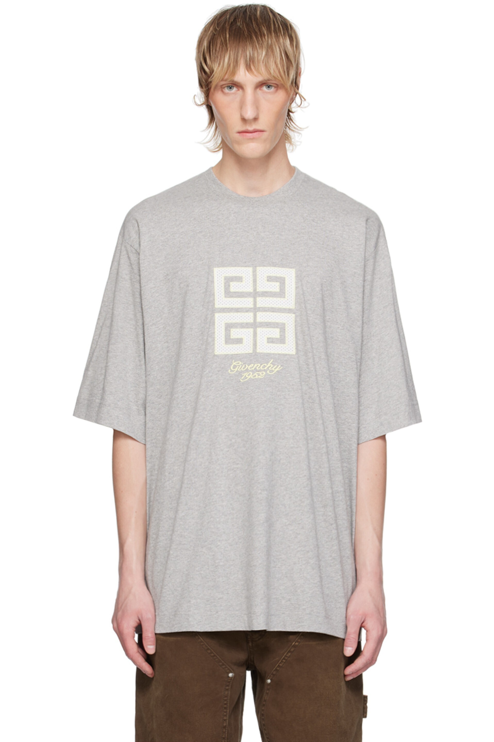 GIVENCHY グレー 4G Tシャツ