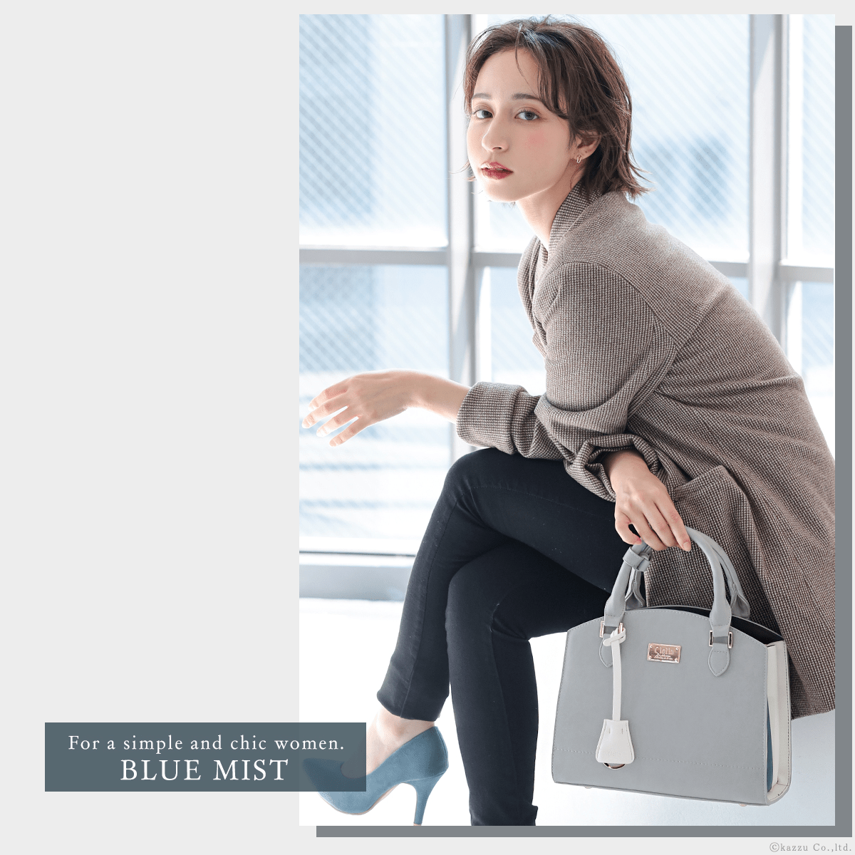 Clelia（クレリア） [Clelia/クレリア] ハンドバッグ レディース トリコロールカラー Riberte CL-28333