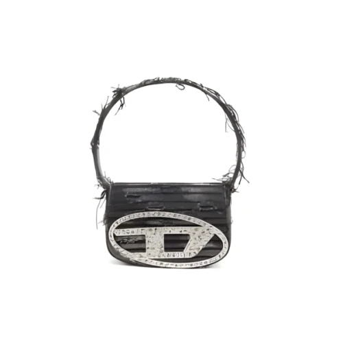 DIESEL レディース レザー クロスボディバッグS