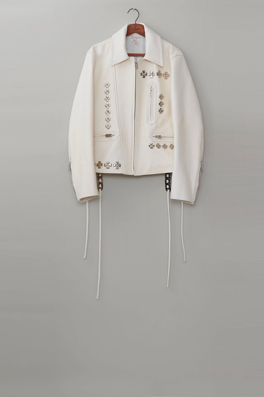 MASU CLOVER STUDS RIDERS JACKET