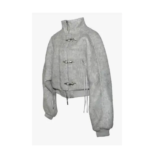 THEREDTHREAD S clasp balloon blouson