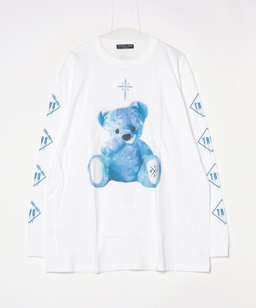 TRAVAS TOKYO Furry bear L/S Tee