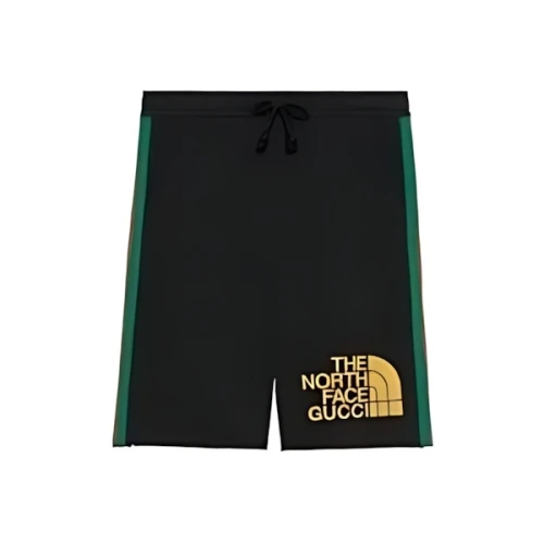 GUCCI × THE NORTH FACE Web Print Cotton Shorts