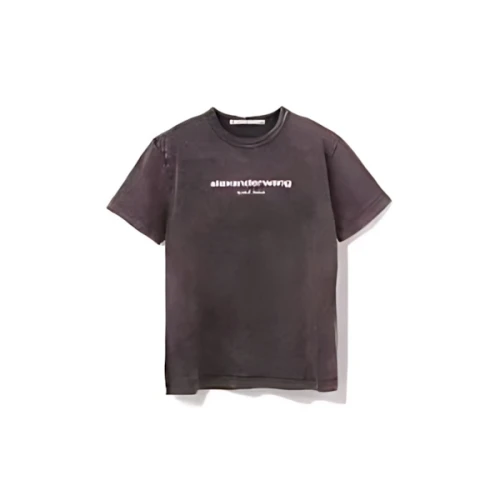 Alexander Wang ACID WASHED CLASSIC SHORT SLEEVE TEE