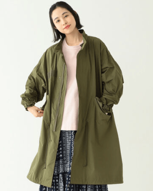 BEAMS BOY ソロテックス M-65 パーカ