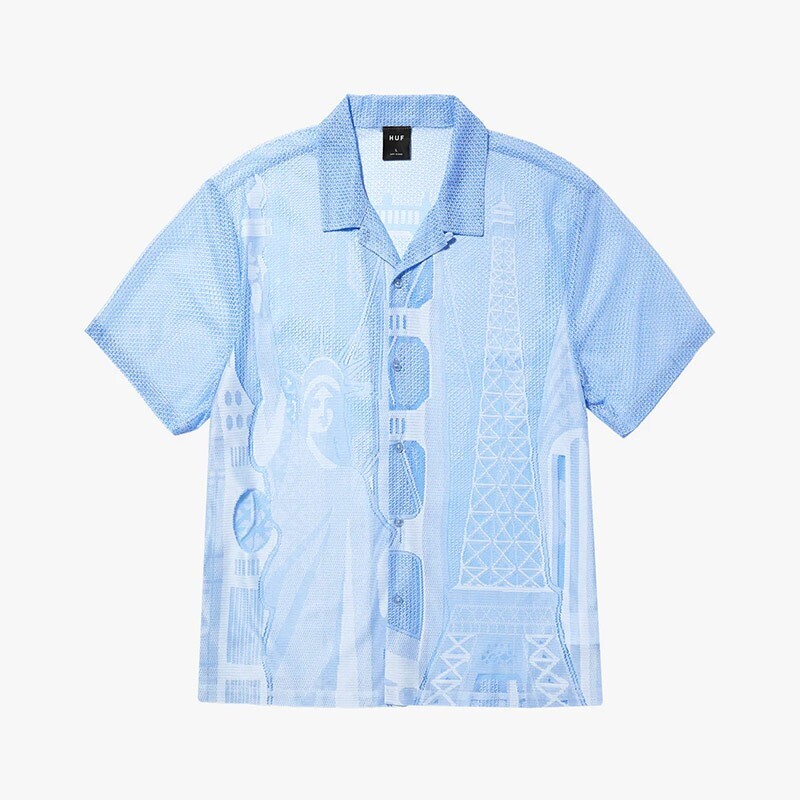 HUF WORLD TOUR SS LACE SHIRT