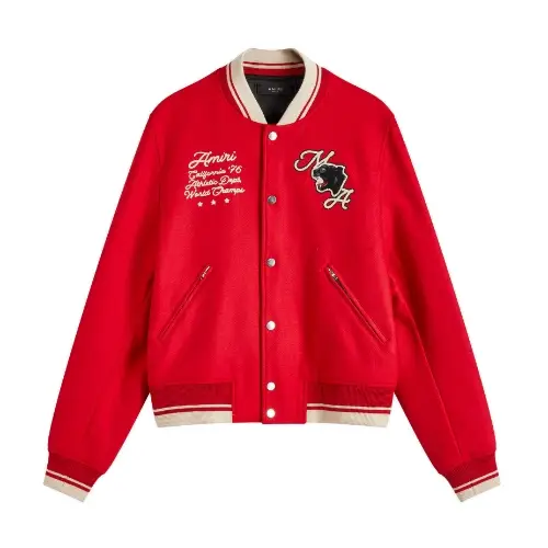 AMIRI パンサー ボンバージャケット アウター レッド