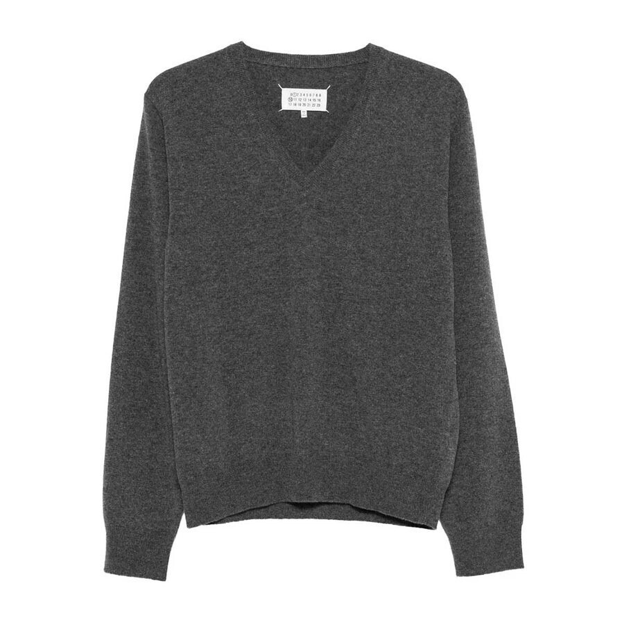 MAISON MARGIELA バージンウール Vネックセーター