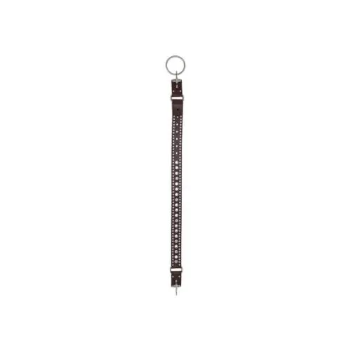 MARTINE ROSE STUDDED O RING BELT