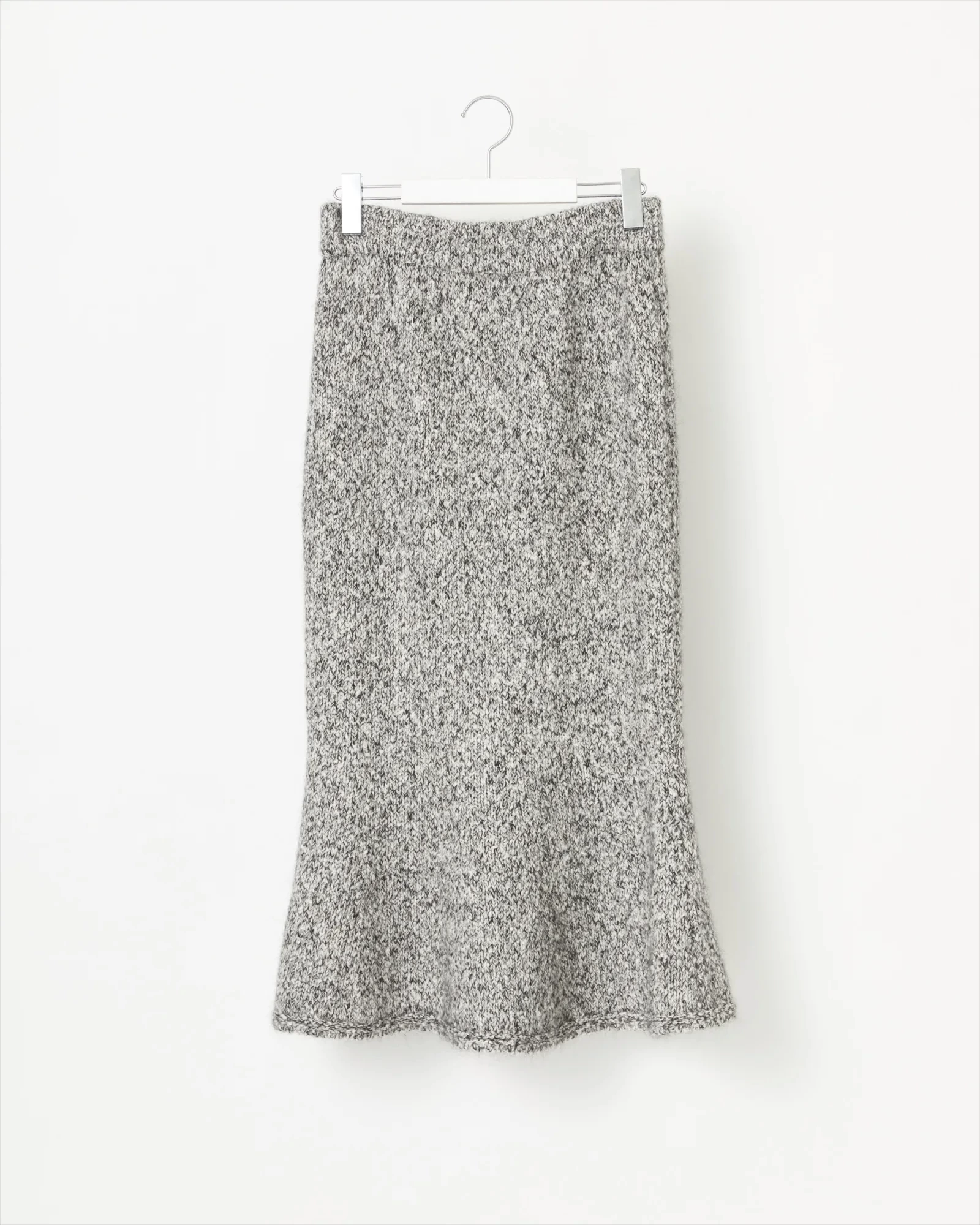 COOHEM SILK MOHAIR MELANGE KNIT SKIRT