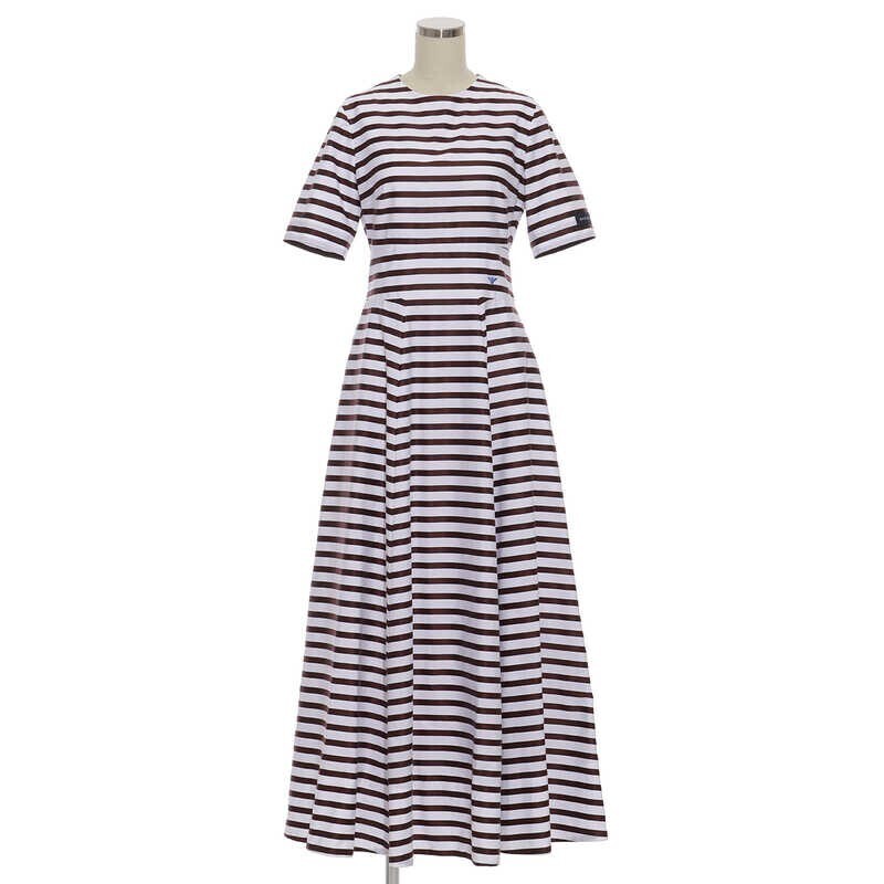 MADISONBLUE FIT&FLARE DR S/S BORDER