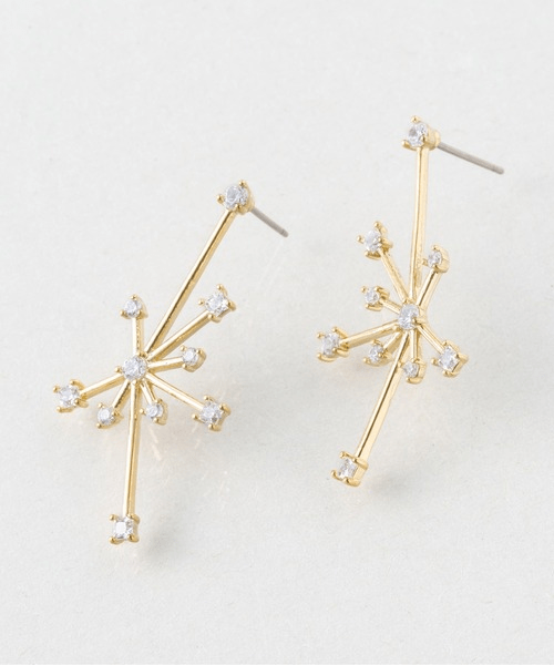 VATSURICA 【t-1275P①】《trim》ニッケルフリーキュービックジルコニアピアス6