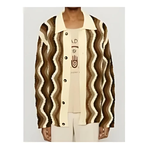 CMMN SWDN Elmer Crochet Cardigan