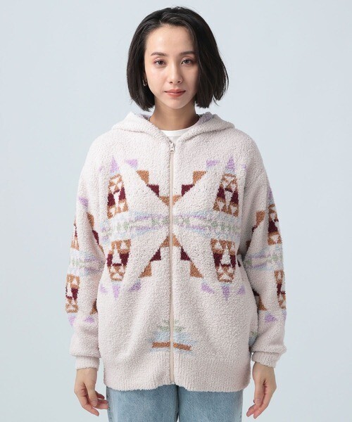PENDLETON モコモコニットパーカー