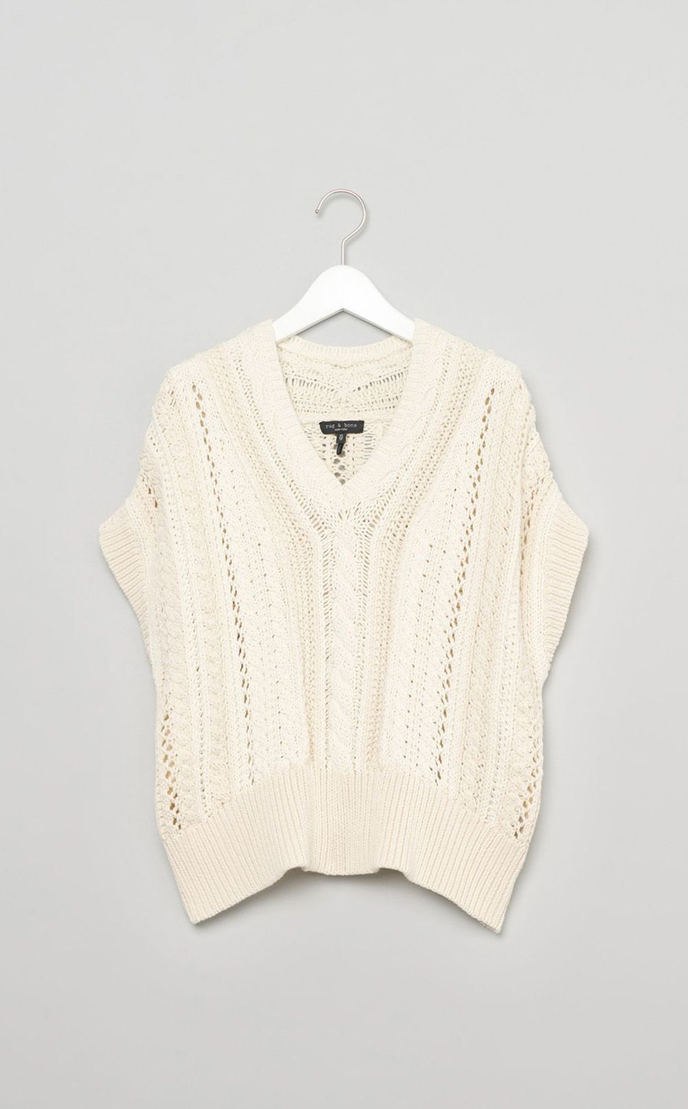 rag & bone コットンVネックニットベスト