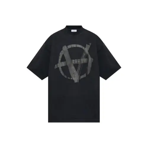 VETEMENTS DOUBLE ANARCHY OVERSIZEDT-SHIRT