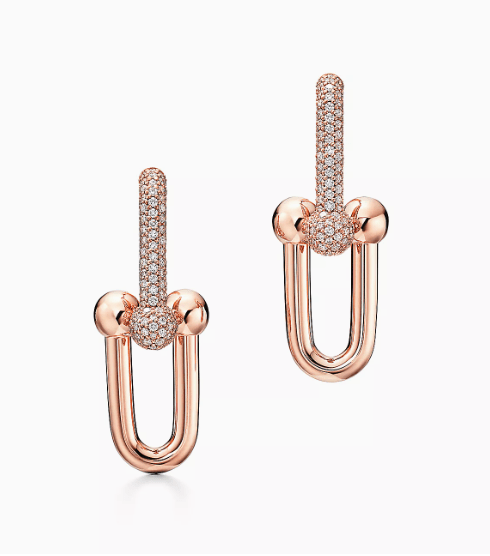 Tiffany & Co. ラージ リンク ピアス