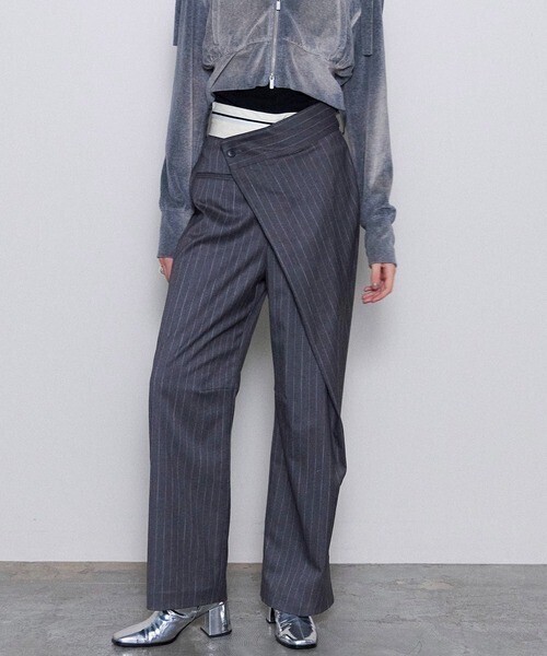 MAISON SPECIAL Asymmetry Cocoon Pants
