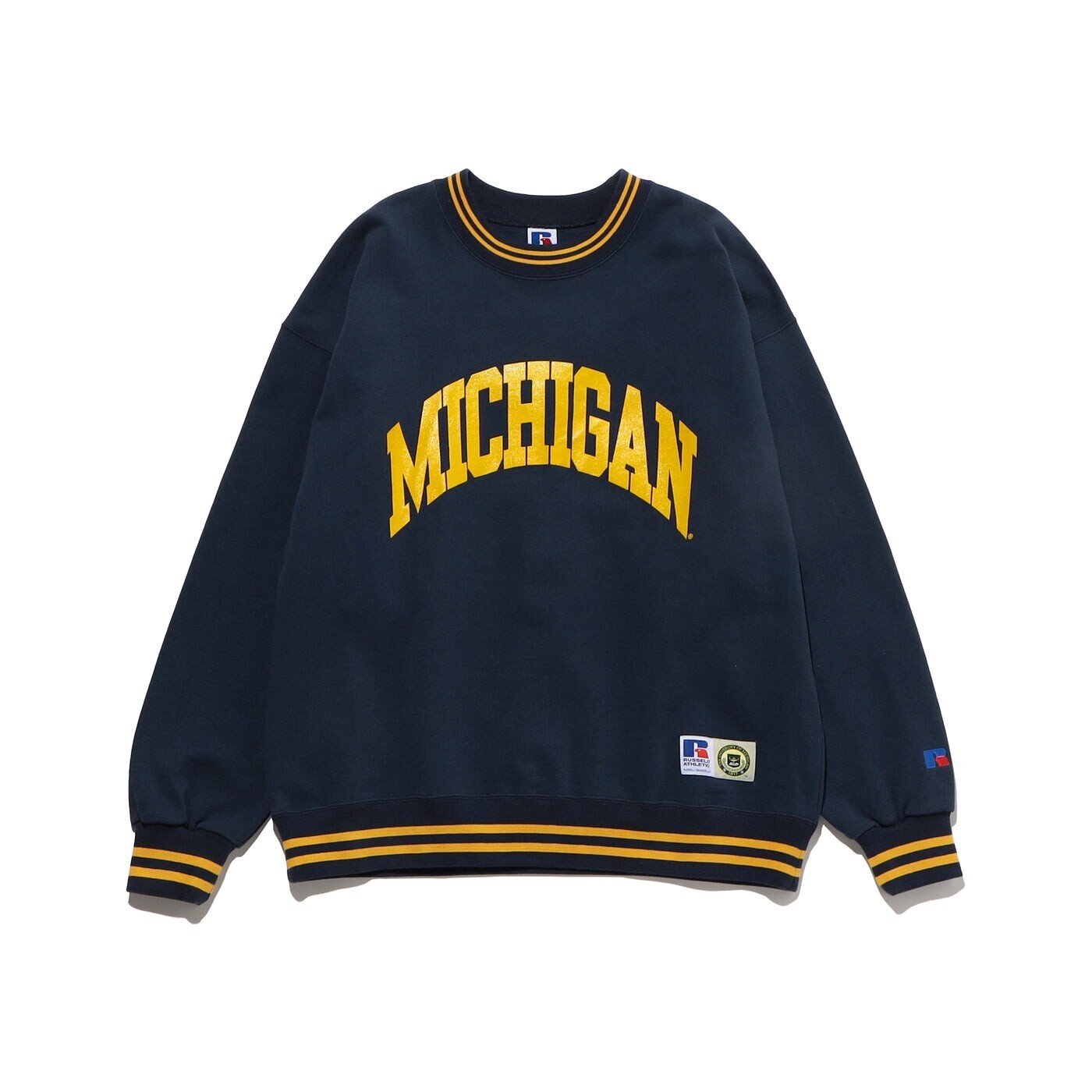 RUSSELL ATHLETIC BOOKSTORE CREW NECK SWEAT The University Of MICHIGAN