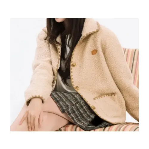 WACKY WILLY Shearling Stitch Jacket