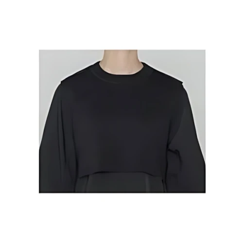 HYKE S/C/P CROPPED TOP SWEATER
