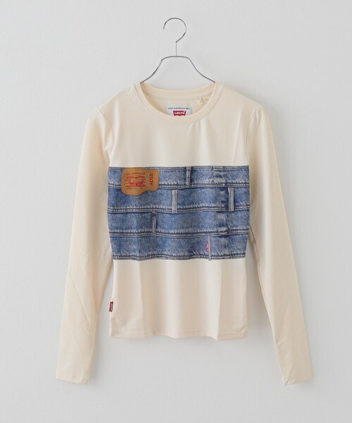 Levi's 【LEVIS×ADSB ANDERSSON BELL 】KNIT TOP(denim waist band)