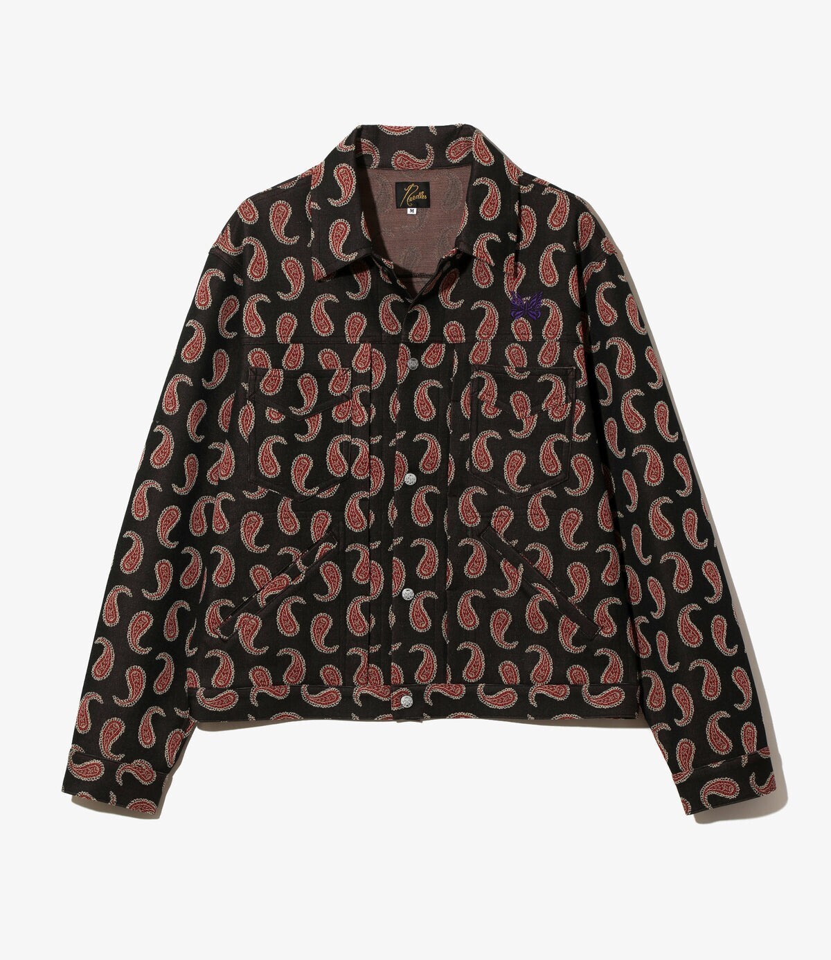NEEDLES Penny Jean Jacket - Paisley - Poly Jacquard