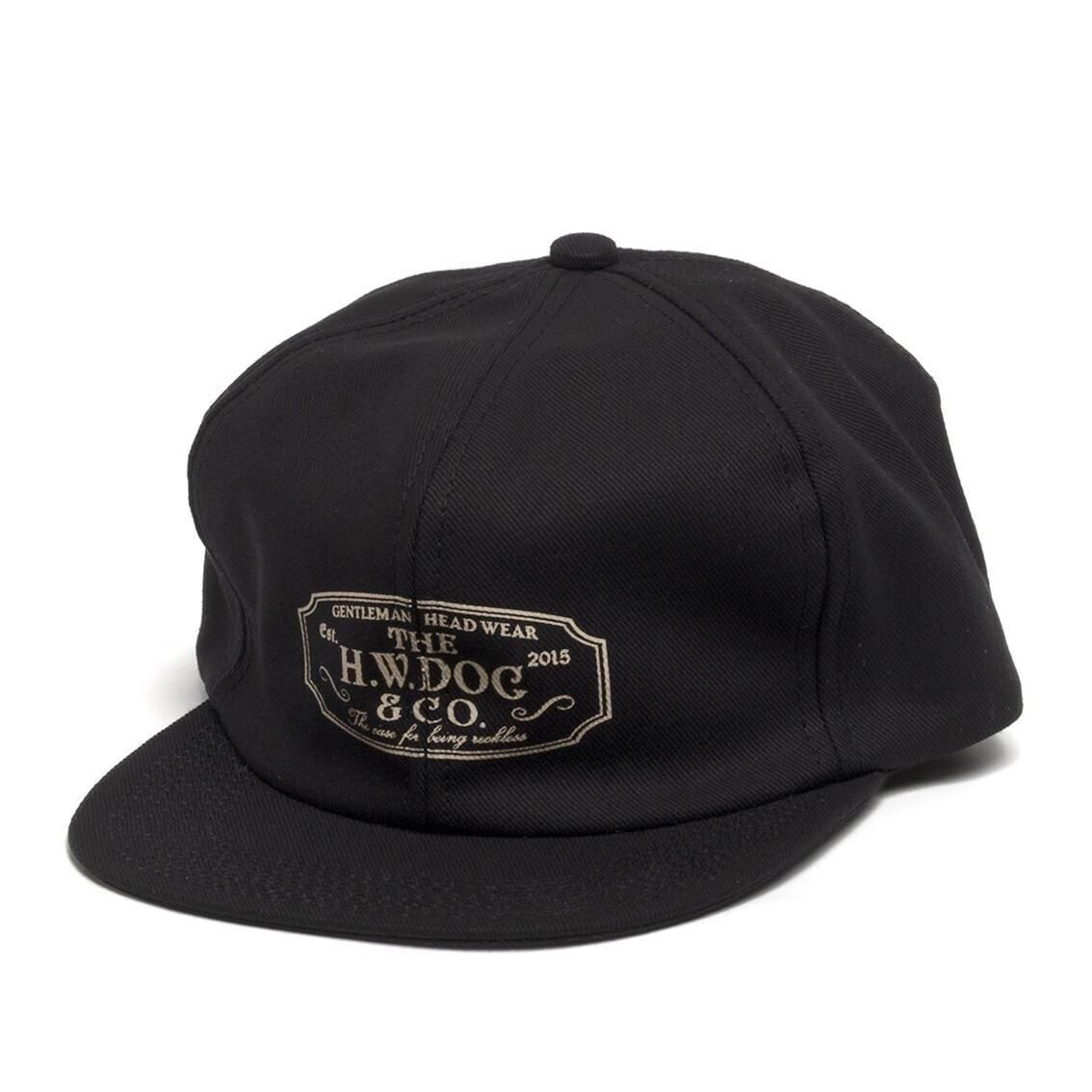 THE H.W.DOG&CO. TRUCKER CAP トラッカー キャップ D-00004 ブラック