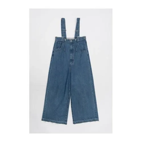 PRANK PROJECT LOOSE WAIST TW-WAY SALOPETTE PANTS