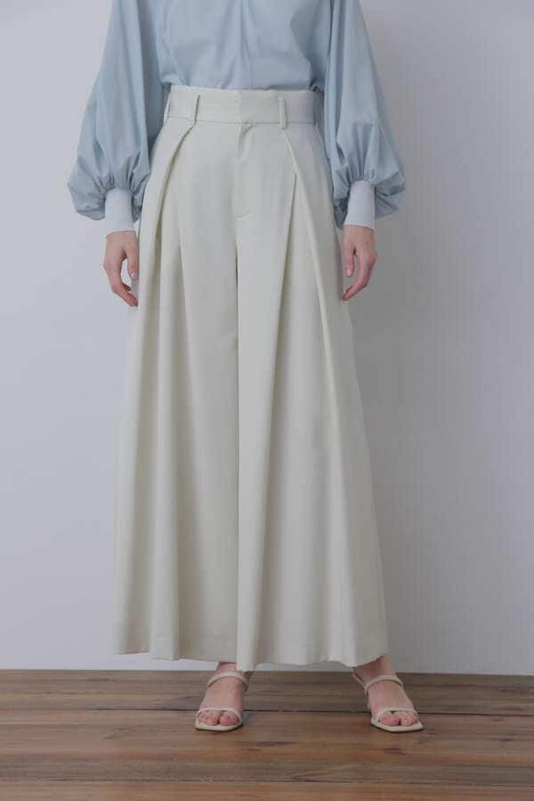 STUMBLY Cross Tuck Wide Pants