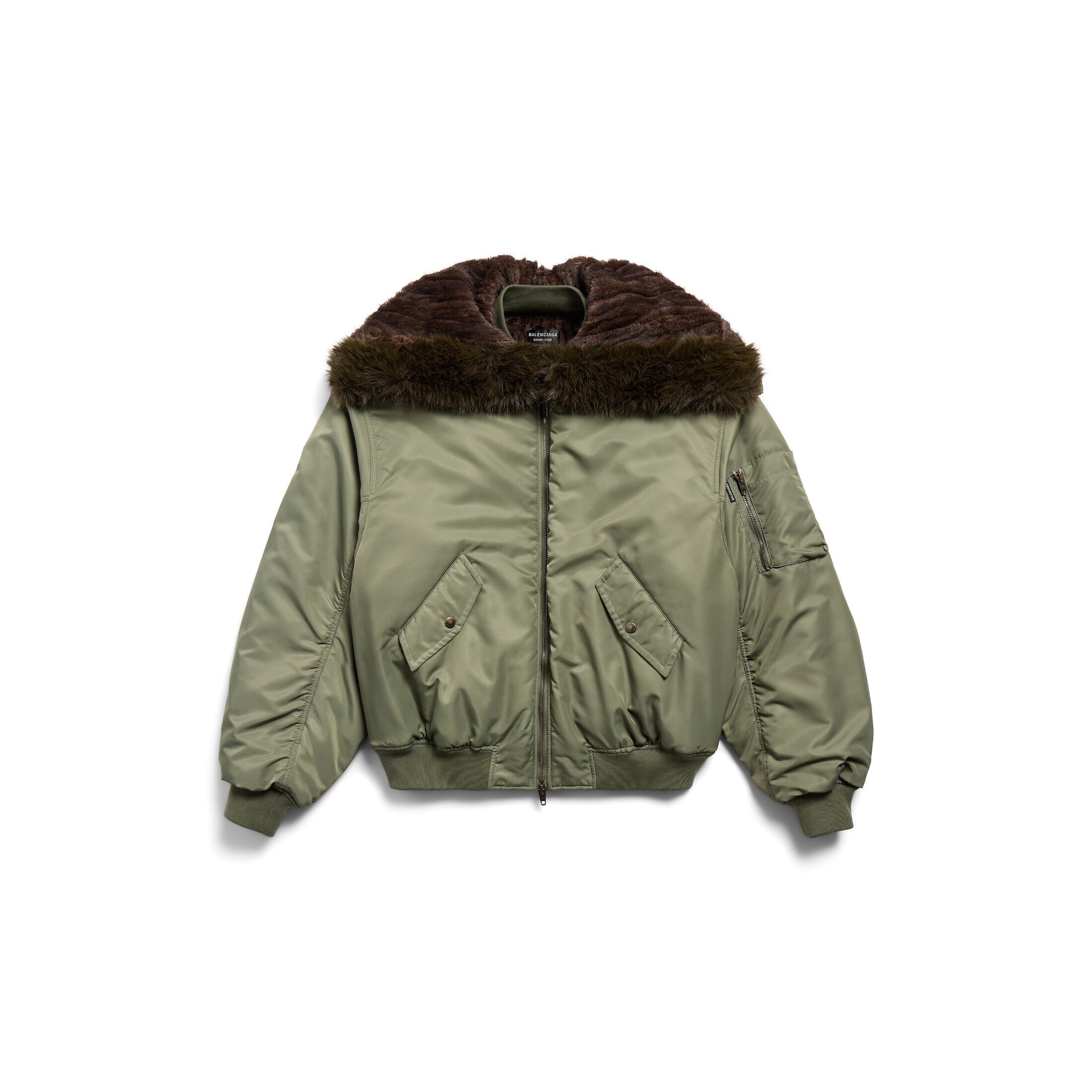 Balenciaga フーデッド BOMBER ジャケット