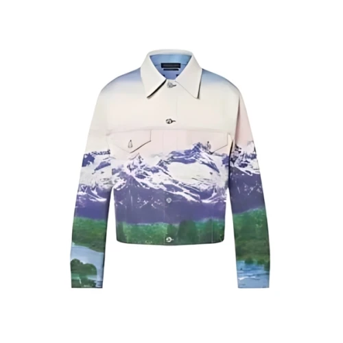 LOUIS VUITTON Landscape Denim Jacket