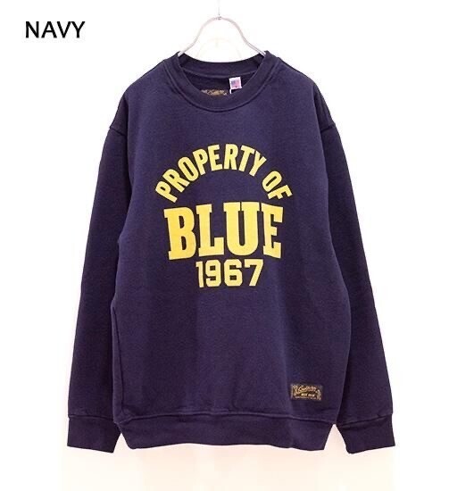 BLUE BLUE SOUTHERN MFG CO. BLUEBLUE PROPERTY OF BLUE スウェット