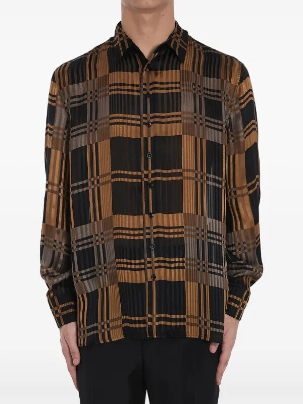 SAINT LAURENT silk shirt