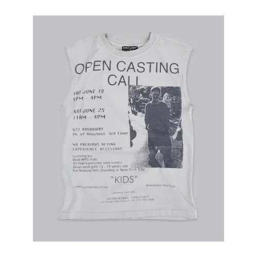 Jaded London Open Casting White Tank Top