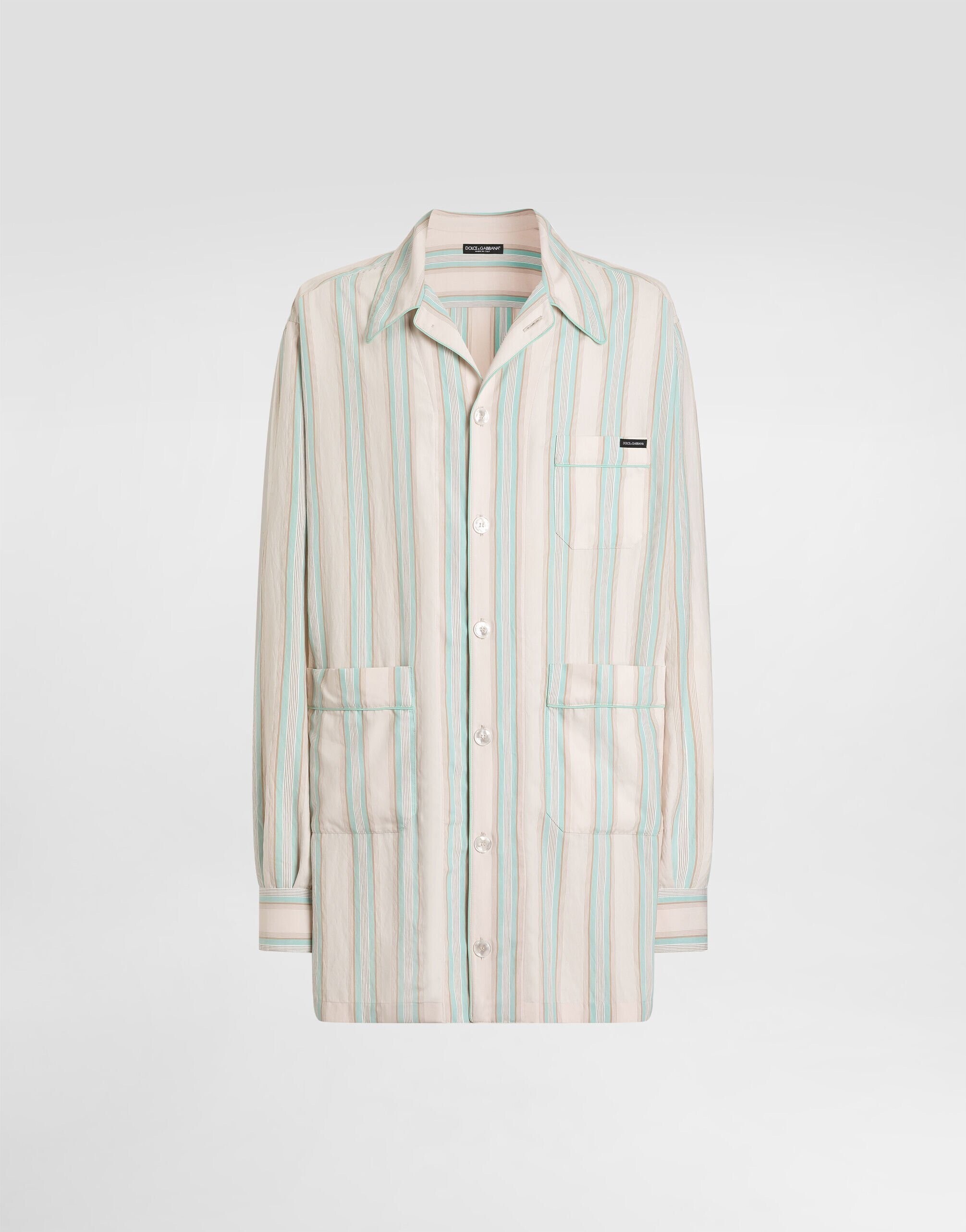 Dolce & Gabbana ストライプ ファブリック バニティ シャツ