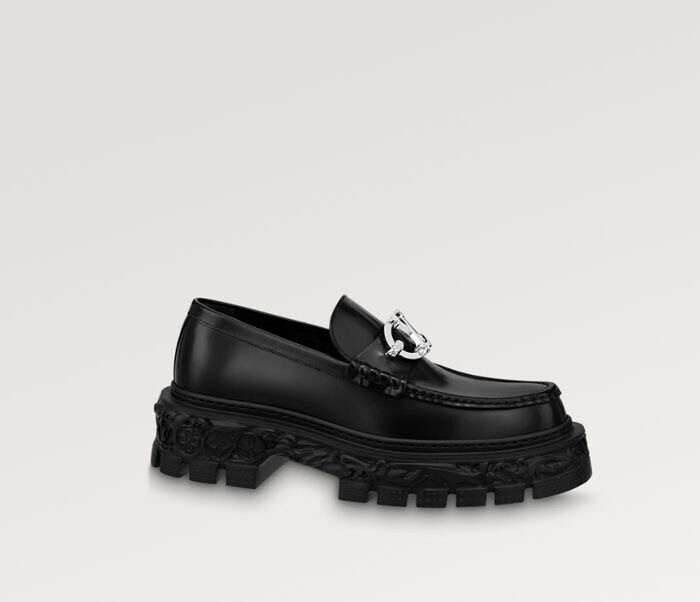 LOUIS VUITTON バロック ローファー