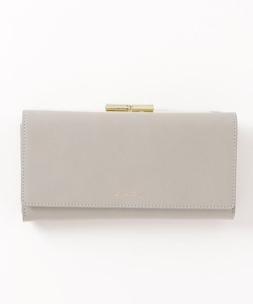Legato Largo フェイクレザー がま口 長財布